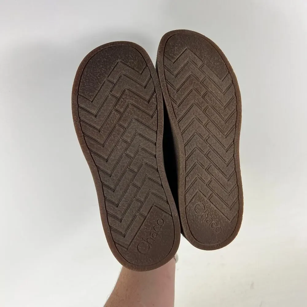 Chaco Revel Moccasin Men's 7 Black Slip On Low Round Toe Casual Shoes JCH107775
